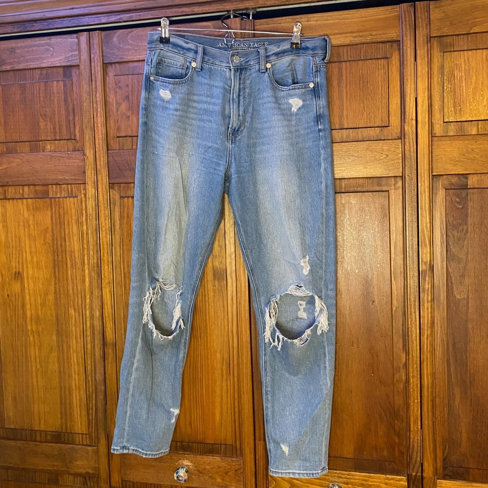 AE High Rise Mom Jean